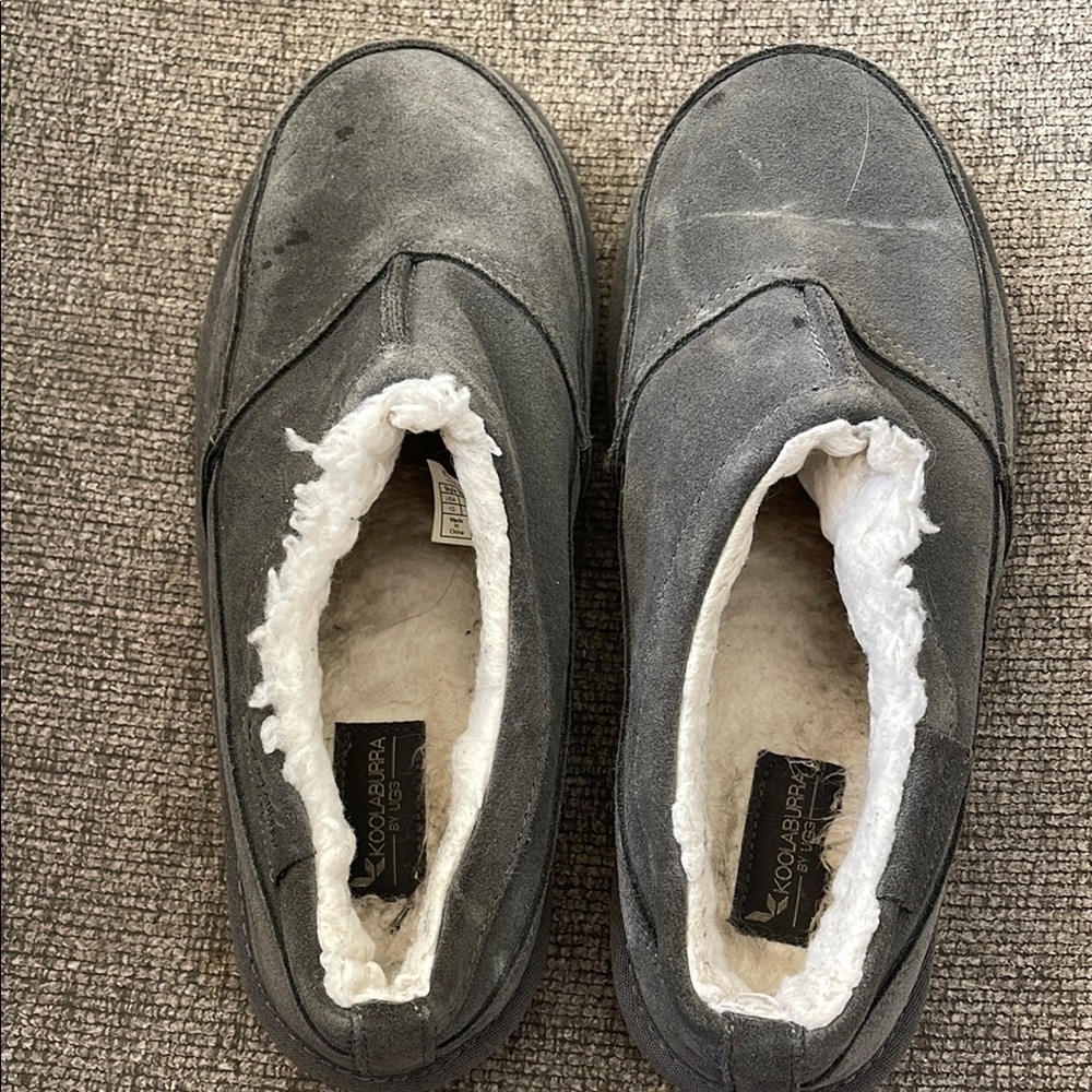 Koolaburra Men's Gray Slip-On Shoes